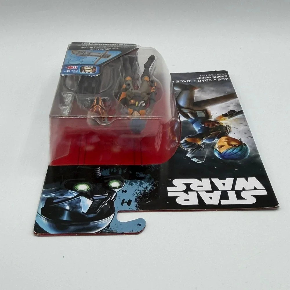 Star Wars Rebels Sabine Wren Action Figure Hasbro B7282 Zipline Action New